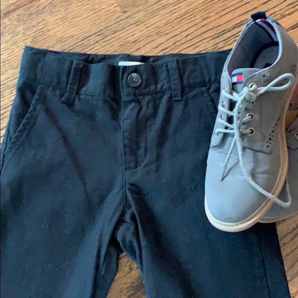 Gymboree Black Flannel Dress Pants
